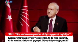 CHP Lideri Kemal Kılıçdaroğlu, “Ben geçtim, o da gelip geçseydi”