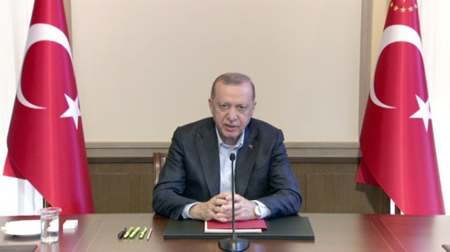 Cumhurbaşkanı Erdoğan, “Pazartesi gününden itibaren kontrollü normalleşme takvimini uygulamaya başlayacağız”
