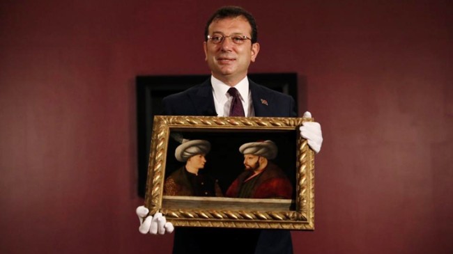 Ekrem İmamoğlu, tablosuna 935 bin Sterlin verdiği Fatih Sultan Mehmet’in ölüm yıldönümünü es geçti!