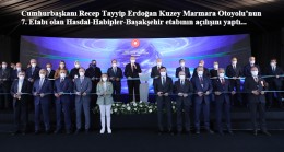 Erdoğan, Kuzey Marmara Otoyolu’nu açtı