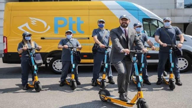 PTT’den dağıtıcılarına elektrikli scooter