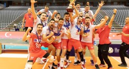 A Milli Erkek Voleybol Takımı, Avrupa Altın Ligi şampiyonu