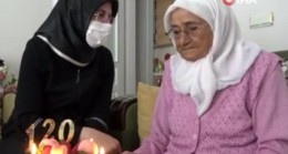Şeker Nine’ye AK Kadınlardan sürpriz 120. yaş doğum günü pastası