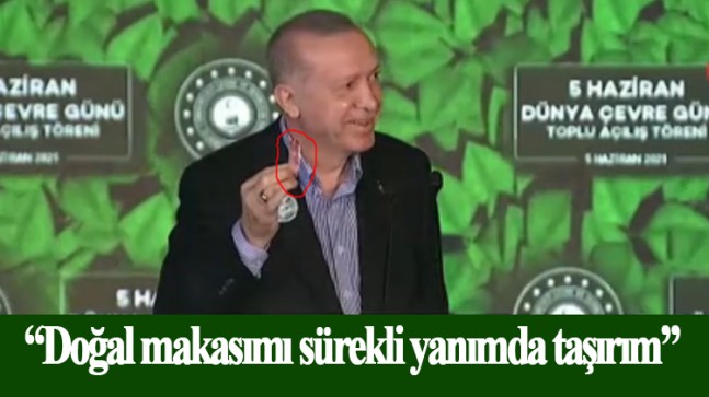 Erdoğan, ‘doğal makas’ından bahsetti