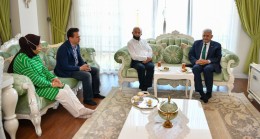 AK Parti Genel Başkanvekili Binali Yıldırım’dan Yazıcı’ya taziye ziyareti