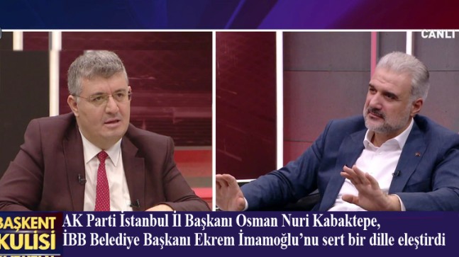 İstanbul İl Başkanı Kabaktepe, “İmamoğlu bütçeyi arttırıp, yatırımı kısıyor”