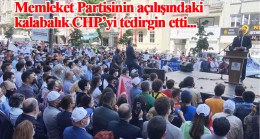 Memleket Partisi İstanbul İl Başkanlığı binası açılışına yoğun katılım oldu