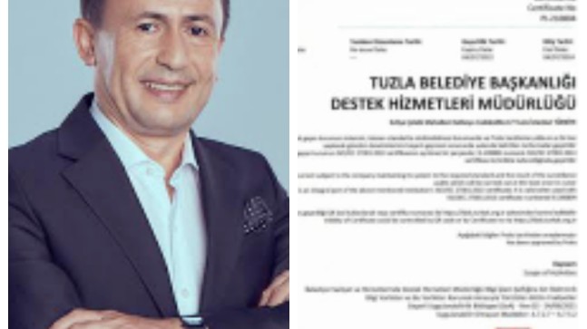 Tuzla Belediyesi, Türkiye’de yerel yönetimlerde bir ilkin sahibi oldu