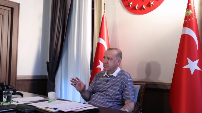 Cumhurbaşkanı Erdoğan: ‘Biz olumlu cevap vermediğimiz sürece Güney Kıbrıs NATO’ya giremez’