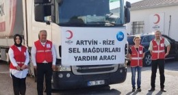 Türk Kızılay Tuzla Şubesi’nden, Rize ve Artvin sel mağdurlarına yardım eli