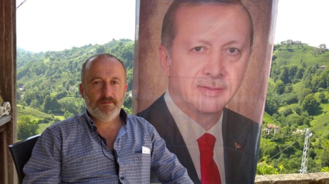 AK Parti’nin örnek Mahalle Başkanı Kerim Sarıkaya, Erdoğan sevdalısı