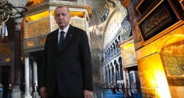 Cumhurbaşkanı Erdoğan’dan Ayasofya-i Kebir Cami-i Şerifi paylaşımı