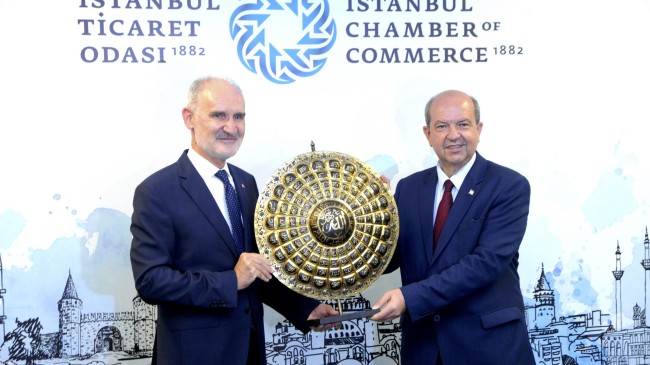 KKTC Cumhurbaşkanı Ersin Tatar’dan İstanbul Ticaret Odası’na ziyaret