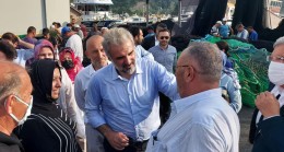 İstanbul İl Başkanı Kabaktepe, Beykozlu balıkçıları ziyaret etti
