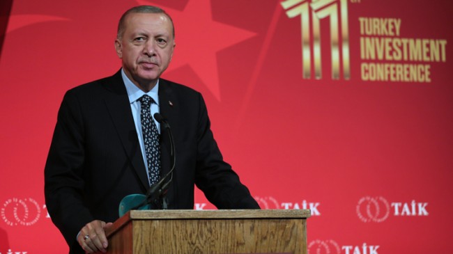 Cumhurbaşkanı Erdoğan, “Atanız Sultan Alparslan’dır, Fatih’tir, Yavuz’dur, Sinan’dır, Barbaros’tur, Nene Hatun’dur”