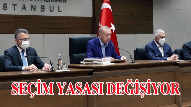 Cumhurbaşkanı Erdoğan, “Hazırladığımız Seçim Yasası’nı meclise göndereceğiz”