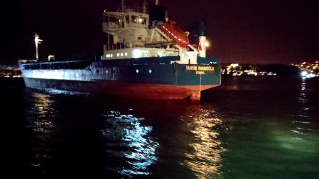 Kanal İstanbul’a karşı çıkanlara duyuru: İstanbul Boğazı’nda 2 gemi kaza yaptı