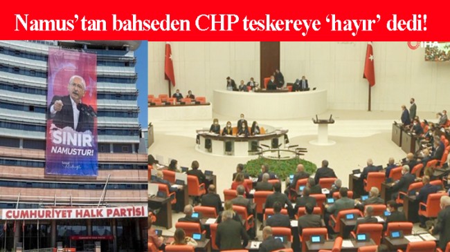 ‘Sınır namustur’ diyen CHP, Suriye ve Irak teskeresine ‘hayır’ diyerek namussuz PKK’nın yanında yer aldı (!)