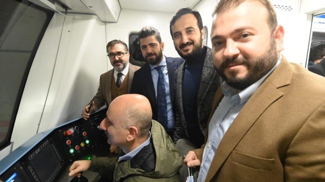 Gayrettepe- İstanbul Havalimanı metrosunun test sürüşü başarıyla gerçekleşti