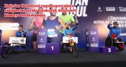 Bağcılar Belediyesi sporcuları, İstanbul Maratonu’nda bütün kupaları topladı