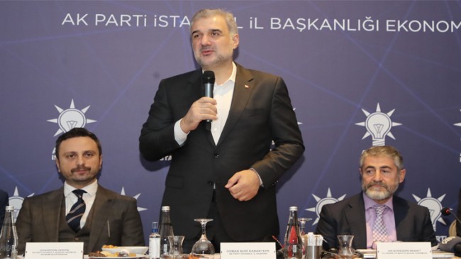 AK Parti İstanbul İl Başkanı Kabaktepe, “Ekonomi Buluşmaları” programına katıldı
