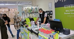Maltepe’de ‘Destek Market’ ihtiyaç sahiplerinin yüzünü güldürüyor