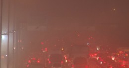 Sis, İstanbul trafiğinde etkili oldu