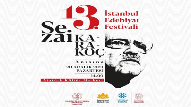 13. İstanbul Edebiyat Festivali başlıyor