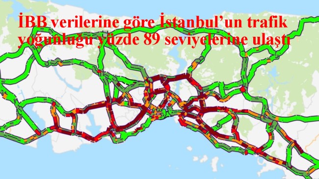 AK Parti’liler İstanbul trafiğini kilitledi (!)