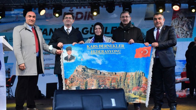 Sancaktepe Belediye Başkanı Şeyma Döğücü, Kars, Ardahan ve Iğdır Tanıtım Günleri’ne katıldı