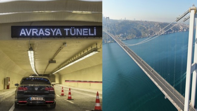 Avrasya Tüneli ve köprülerin geçişlerine “Finansal düzenleme” yapıldı