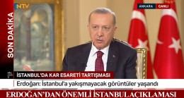 Cumhurbaşkanı Erdoğan, İBB Başkanı Ekrem İmamoğlu’nu eleştirdi