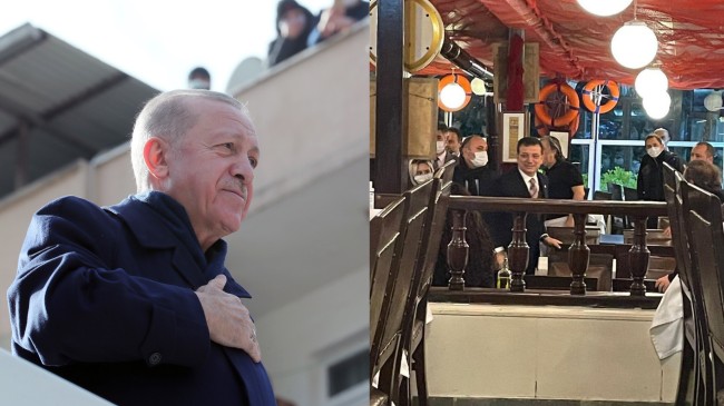Erdoğan, “Sel felaketi oldu, bakan arkadaşlarımla birlikte Doğankent’te, Derelideydik, balıkçıya gitmedik!”