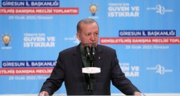 Erdoğan’dan AK Parti Giresun İl Başkanı Kenan Tatlı’ya tatlı fırça