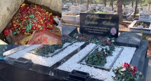 İBB mezarlığında PKK terör örgütü renkleriyle peyzaj düzenlemesi yapıldı