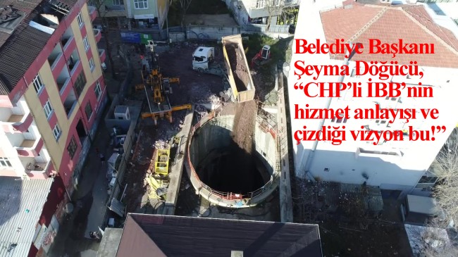 İBB, Sancaktepe’deki metro tünelini moloz dökerek kapatıyor!