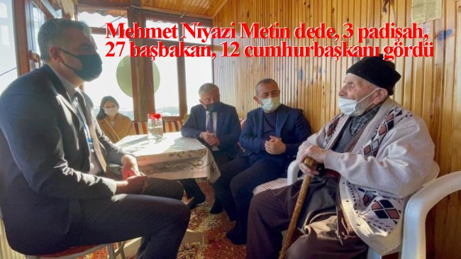 Mehmet Niyazi Metin dede, “Ben Osmanlı’dan kalmayım”