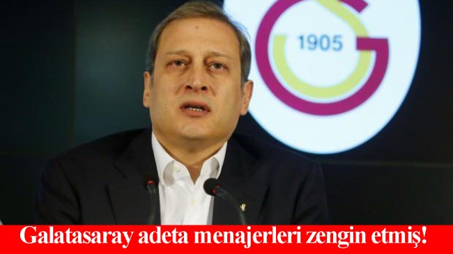Galatasaray, menajerlere 7 yılda 39 milyon Euro (611 milyon) ödemiş