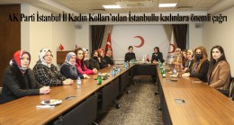 İstanbul’un AK Kadınlarından ‘İdlibli çocukları birlikte ısıtalım’ çağrısı