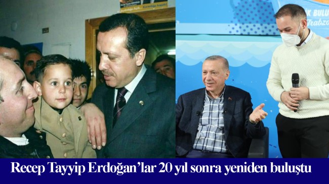 Recep Tayyip Erdoğan, Recep Tayyip Erdoğan’la yeniden buluştu
