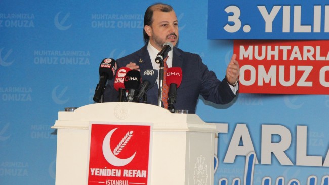 Hüseyin Terzi, Yeniden Refah Partisi İstanbul Başkanlığı’na yeniden aday