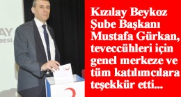 Mustafa Gürkan, yeniden Kızılay Beykoz Şube Başkanı oldu