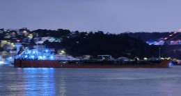 Rusya’nın gönderdiği 6 bin 99 ton ayçiçek yağı yüklü gemi İstanbul’a girdi