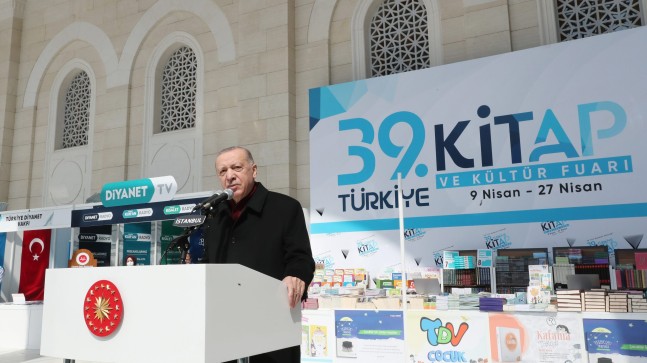 Erdoğan: “Türkiye, kitap üretimi ve sektörün büyüklüğü bakımından Uluslararası Yayıncılık Birliği içinde ilk 10’da yer alan bir yere gelmiştir”