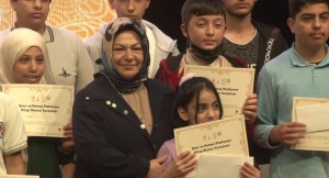 Sancaktepe’de kitap okuma yarışmasında dereceye girenler ödüllerini aldı