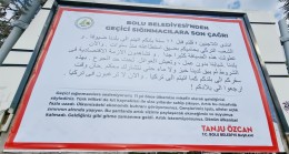 CHP’li faşist Tanju Özcan’ın afişleri savcılık kararı ile toplatıldı