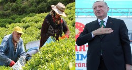 Cumhurbaşkanı Erdoğan, yaş çay fiyatını 3.87 liradan 7 liraya çıkardıklarını açıkladı