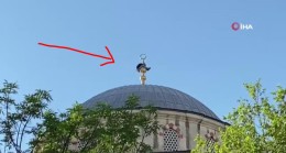 Şişli Camii’nin kubbesinde intihar girişimi