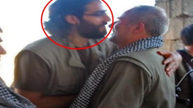 Kırmızı bültenli PKK’lılarla görüntülenen HDP’li Hüda Kaya’nın oğlu gözaltına alındı