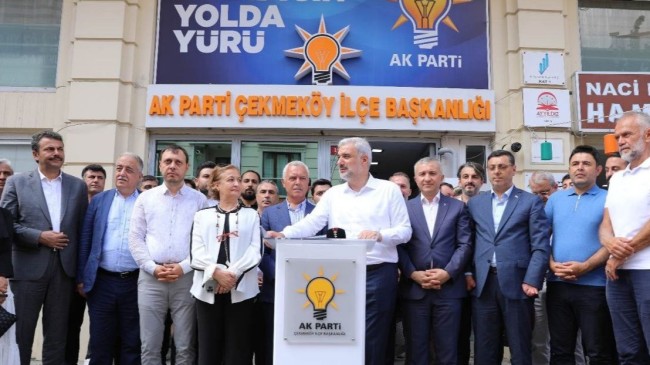 AK Parti’li Milletvekilleri ve teşkilatlar Çekmeköy’e çıkarma yaptı